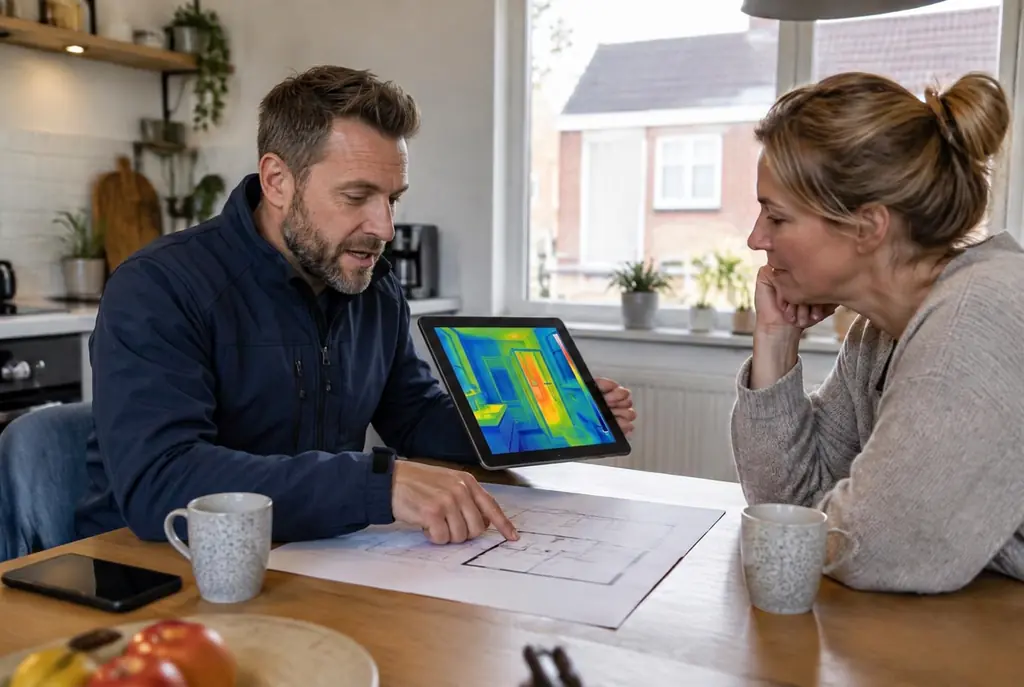 Lekdetectie Hoogland – bevindingen bespreken aan de keukentafel